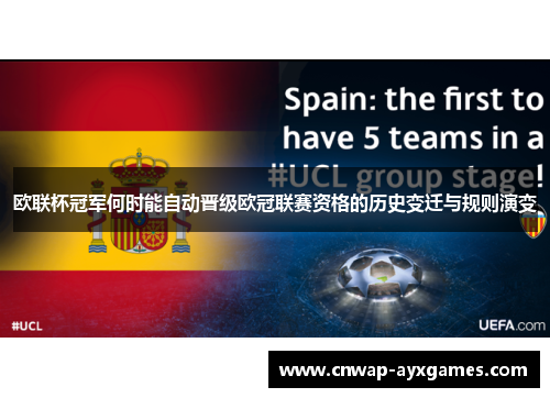 欧联杯冠军何时能自动晋级欧冠联赛资格的历史变迁与规则演变 欧联杯冠军何时能自动晋级欧冠联赛资格的历史变迁与规则演变