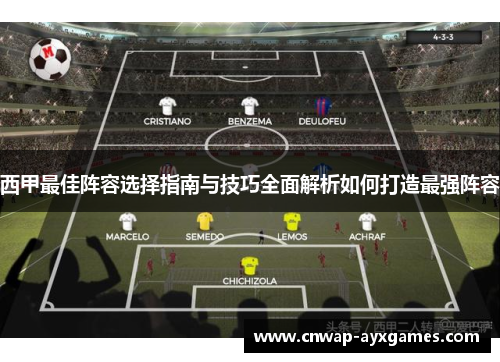 西甲最佳阵容选择指南与技巧全面解析如何打造最强阵容